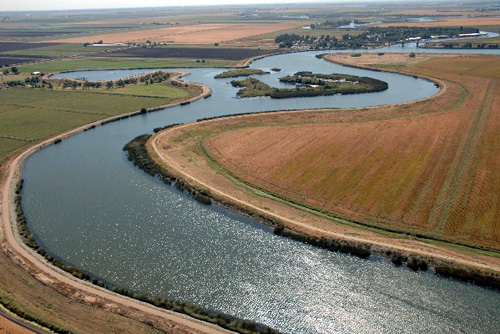 California Delta Region: Sacramento and San Joaquin River Delta