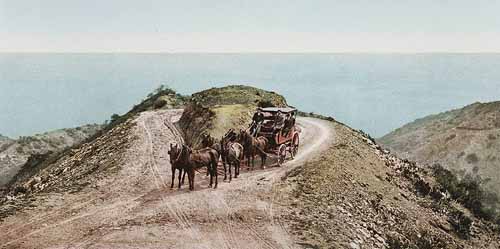 Historic Photo of Catalina Island Mountain Top