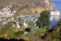 View of Mount Ada From Above