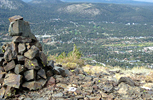 Mammoth Lakes Viewed from Above