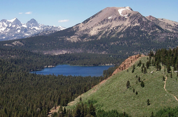 Mammoth Mountain in the High Sierras of California